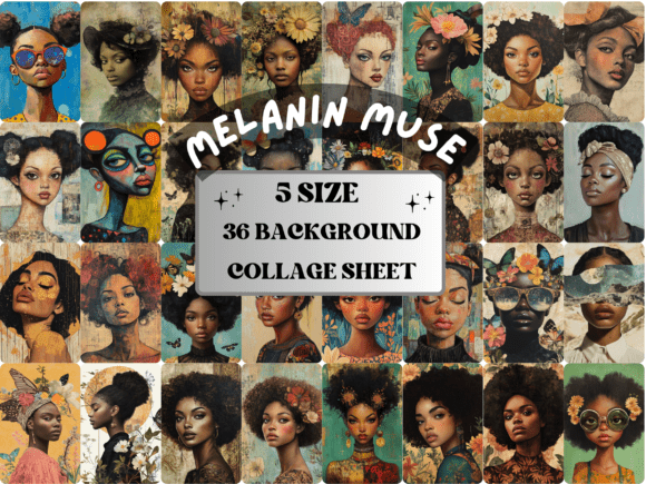 Download Melanin Muse Collage Journal Paper - Premium Resources
