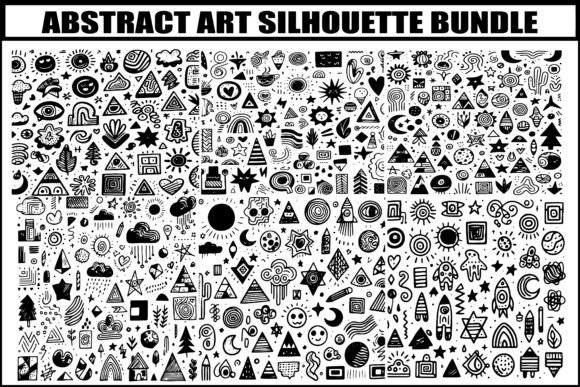Download Abstract Harmony: a Silhouette Symphony - Premium Resources